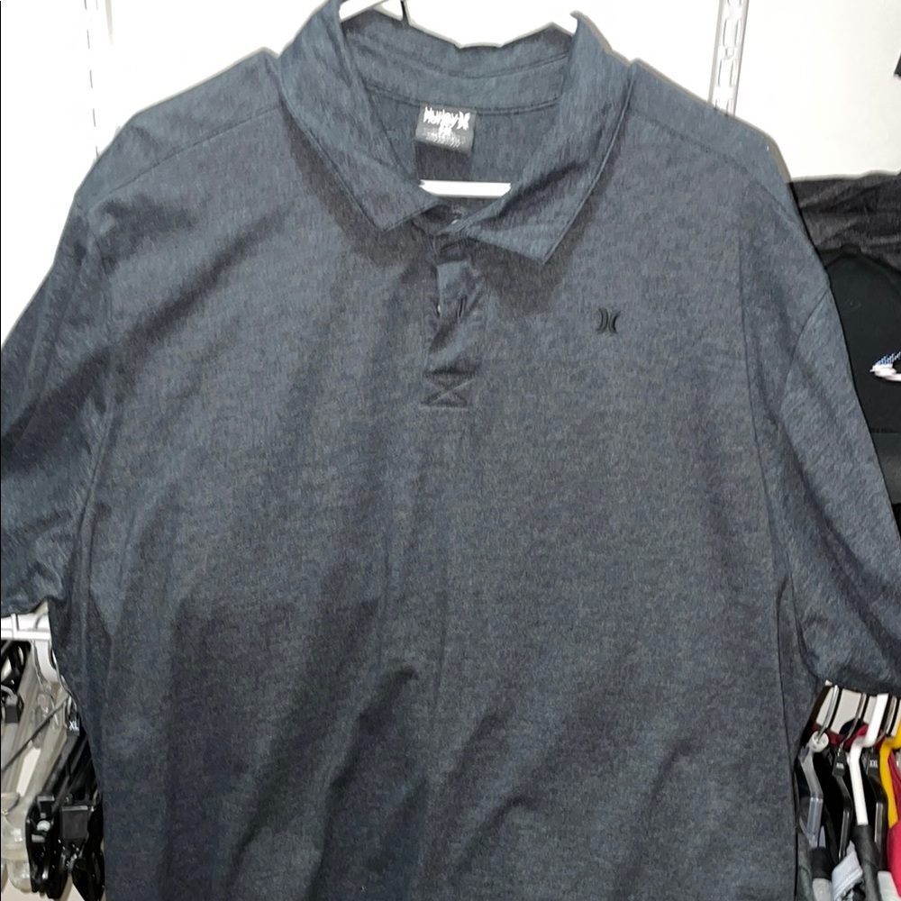 Hurley Men's Black Polo Shirt